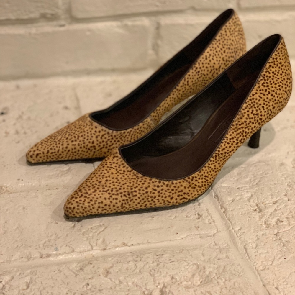 Antonio Melani Animal Print Heels